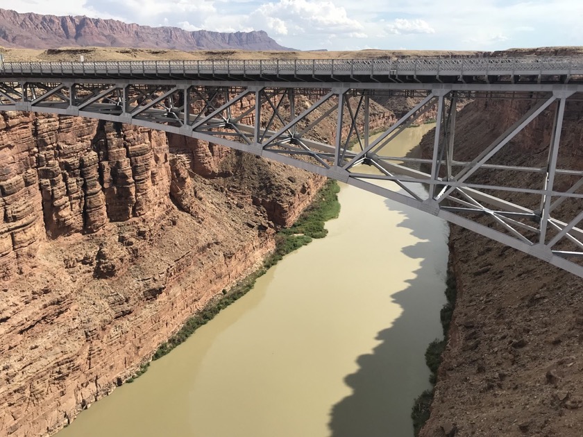 Navajo Bridge at Marble Canyon 