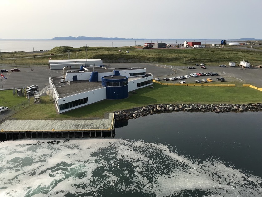 On the ferry