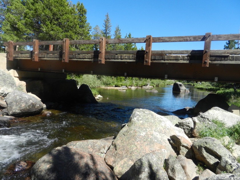 Creek near Louis Lake