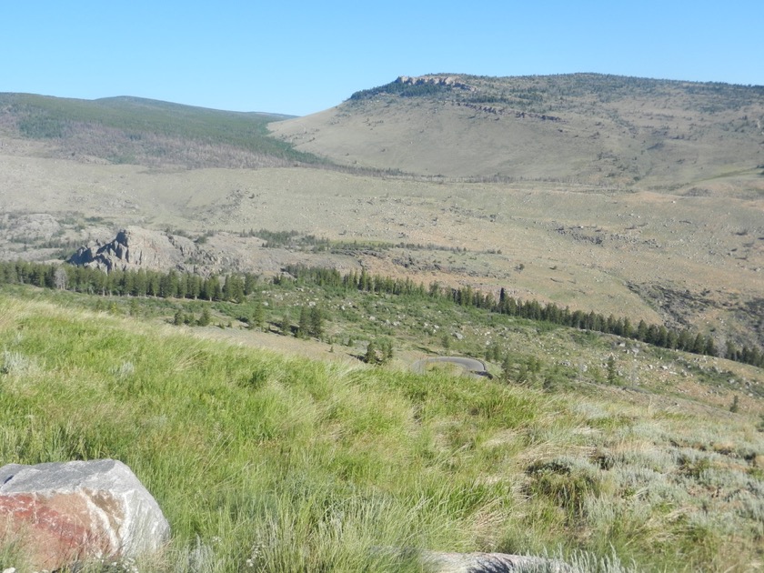 Top of Louis Lake Rd