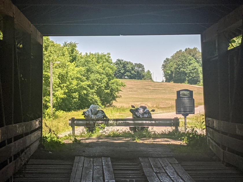 Huffman Mill Covered Bridge