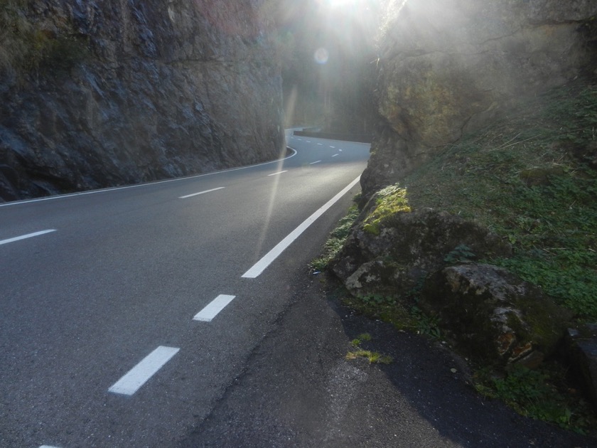 Riding the Alps