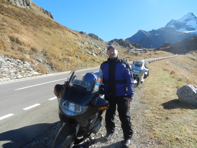 Riding the Alps