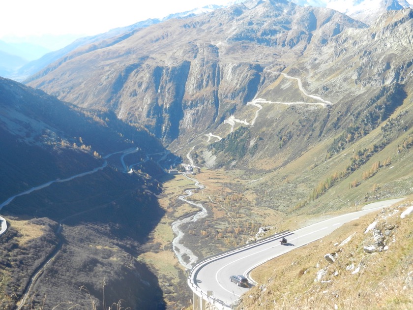 Riding the Alps