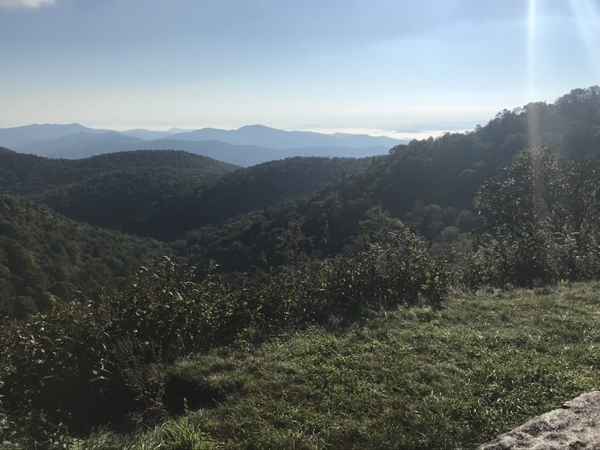 East Fork Overlook on BRP