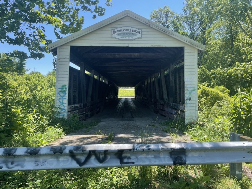 Huffman Mill Covered Bridge