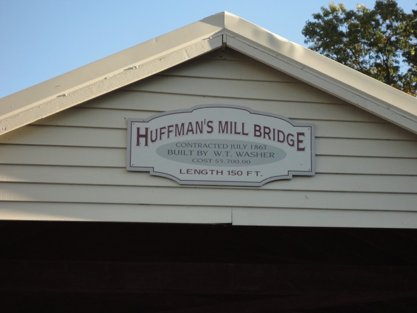 Huffman Mill Covered Bridge