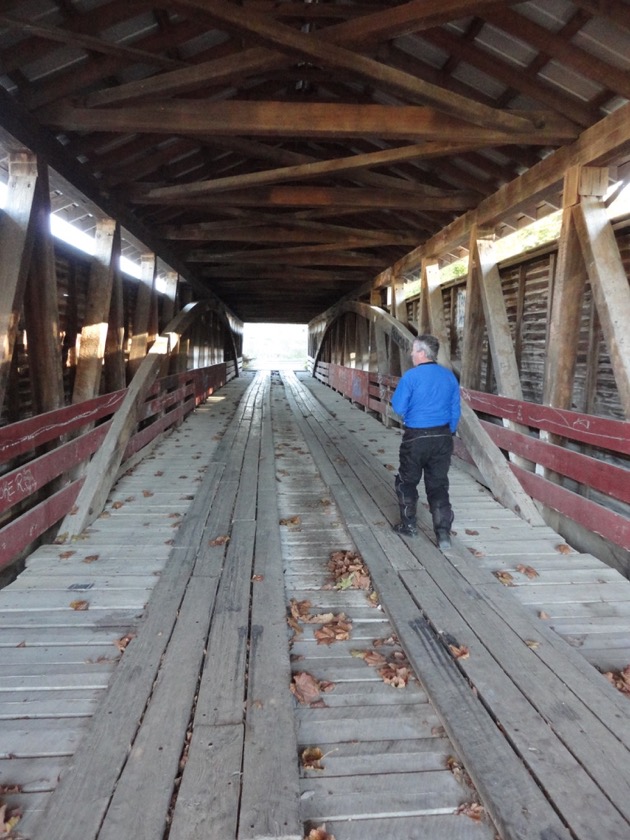 Huffman Mill Covered Bridge