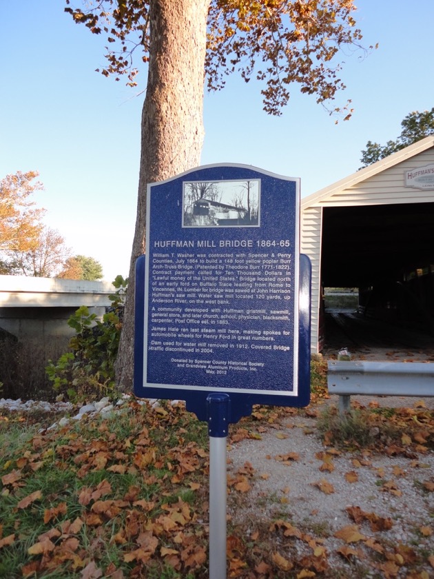 Huffman Mill Covered Bridge